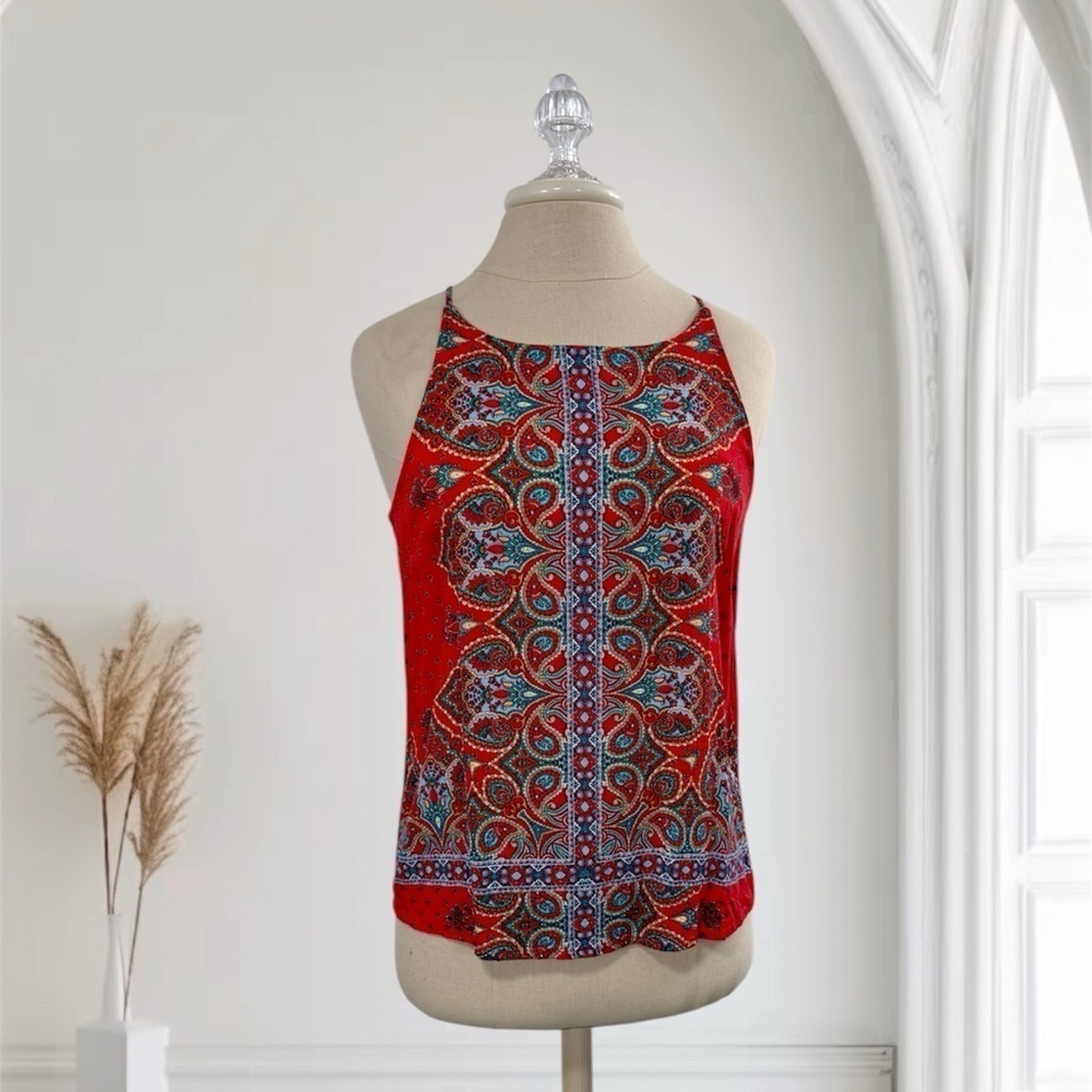 Verse | Handkerchief Print Tank Top